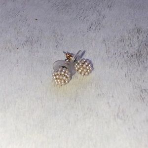 Anthropologie pearl earrings.